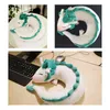 1Pcs Fashion Pillow Dolls Cartoon Dragon Anime Miyazaki Hayao Spirited Away Haku Cute U Shape Doll Plush Gifts For Children Toys