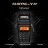 Высокая мощность 8 Вт Baofeng UV-82 Walkie Talkie UV82 Dual Band VHF / UHF FM трансиверов 10 км Длинный ассортимент Охота на двоих ветчины CB Radio