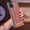 Luxe Bling Glitter Sparkle Crystal Square Diamond Bumper Telefoon Gevallen voor iPhone 12 Mini 11 PRO XR XS MAX X 8 7 6 SE2 PLUS TPU PC COVER