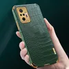 Plating Leather Phone Fodral För Xiaomi RedMi Not 10 9PRO 10S 9S POCO X3 PRO NFC Soft Cover Protection Shock Free Shell