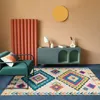 Богемия гостиная диван ковер этнический стиль спальня коврик для коврика с большой территорией.