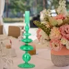 Candle Holders Candlestick Taper Glass Holder Stick Decorative Stand For Wedding