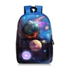 Starry Sky Pattern Student Printed Backpack High Quality Comfortable Large Capacity Novel Interesting School Travel Bag