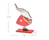 Juldekorationer Trämålade Santa Claus docka Ornaments Xmas Barn Presenter Party Supplies W-01150