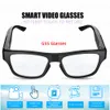 Nouveaux lunettes intelligentes Unisex Espia Camara Gafas 1080p Spion Kamera Touch Control Control Vidéo Recorder vidéo pour la voiture de voiture DVR extérieure