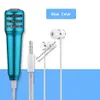 Mini Jack 3.5mm Studio Lavalier Professional Microphone Handheld Mic do komputera komórkowego Komputer dla iPhone Samsung Karaoke