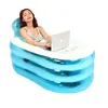Купальники сиденья креативные семейные ванна для взрослых надувные утолщенные складные детские 140x75x70cm 1532 b3