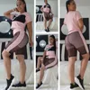 Women's Two Piece Pants Short Set T Shirt Tracksuits Designer Summer sexy Transparent gauze Outfits Casual Jogging Suit