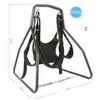 NXY Sex furniture 2022 selling sex Chair Pillow Set Adjustable Restraints Fetish Position Bondage Swing Frame Furniture 220117696446