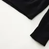 Automne hiver noir hommes marque pull mode lettre imprimer homme tricoté Blouse Streetwear pull ample femme chandails hauts