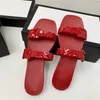 Jelly Luxury Slippers Crystal Sandals Flat Slides Hoge Hakken Slipper Zomer Strand Dikke Bodem Stukjes Platform Alfabet Schoenen