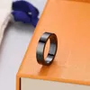 Mode Designer Engagement Ring Hematite voor Man Dames Unisex Sieraden 8 Kleur Geschenken Accessoires