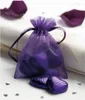 Partihandel Organza Favor påsar 9 x12 cm, bröllop smycken förpackningspåsar, fina presentpåsar, 100 st/parti