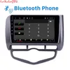 Auto DVD-speler GPS-navigatie 9 "Touch Screen Radio met Reverse Camera Wifi Android 10 voor Honda Jazz 2004-2007