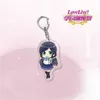 Anime LoveLive porte-clés homme l'animation porte-clés femmes porte-clés Couples porte-clés acrylique porte-clés pendentif alliage Porte Clef G1019