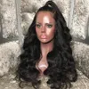 Hot Selling HD Transparent Lace Wig Body Wave Lace Front Human Hair Wigs Pre Plocked Brazilian Lace Frontal Wig 150 Densitet