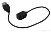 Vervanging USB-oplaadkabels voor Bluetooth-headset USB Oortelefoon Lader Data Line Zwart 27cm