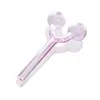 Nieuwe Glas Olie Burner Pijp Gekleurde Roze Dikke Pyrex Balancer Bowl Water Pijpen Roken Tobacco Handgeblazen buis Hookahs Bowls