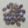 natural stone mixed Oval flat base cab cabochon Cystal Loose beads for Necklace earrings jewelry & Clothes Accessories making Wholesale 13x18mm