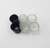 wholesale DIY candle holders container 50ml 160ml black white red Matte transparent glass candles empty cup SN3361