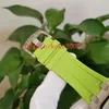 N8 maker top qualität uhren männer armbanduhren grün zifferblatt 42mm 15710 15703 15710st.oo.a002ca.01 Naturkautschukrippe Saphir mechanische automatische Herrenuhr