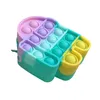 Push Bubble Fidget игрушка декомпрессия монеты кошелек сумка высокого качества силиконовые ключи хранения сумки оптом