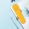 Sacos de lápis 2x Fountain Pen Case PU Bolsa de Couro Armazenamento Jinhao Mangas Presentes Stylus Pens Bolsa Preto Amp Yellow4833081