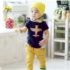 Airplane Boys Clothes Summer Kids T-Shirts Green Navy Aircraft Fashion Children Tops Baby Boy Tees Shirts 100% Cotton Clothes 210413