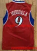 ステッチされたAndre Iguodala Red New Embroidery JerseyサイズXS-6XLカスタム任意の名前バスケットボールジャージ