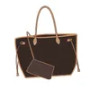 Borsa shopping donna borsa borsa in pelle di qualità tote moda spalla fiore dama griglia numero di serie data codice