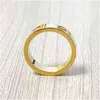 Pierścień stalowa miłosna złota sier róża Rose Wedding Pierścienie dla kobiet zaręczyny mężczyźni Całalowa biżuteria Ship6089809