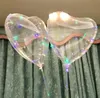 LED Love Heart Star Shape Ballon Party Decoratie Lichtgevende Bobo Ballonnen met 3M String Lights 70cm Pole Nachtlampje voor Wedding Decors Toys