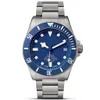 Reloj mecánico automático Sichu1-U1 para hombre, esfera azul de 43mm, correa de acero inoxidable, reloj de lujo resistente al agua superluminoso