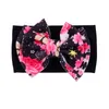 Ins Bandeaux imprimés Baby Bow Flower Boutique Filles Bohême Accessoires de cheveux Enfants Headware Hairband FFA2878-1 1847 Y2