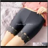 Womens W Women Safety Shorts Nylon Mid Taille Slipjes Naadloze AntiGemetied Boyshort Broek Meisjes Afslanken Ondergoed Oaakdy 4N8GW