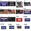 Nieuwste 111 Styles Banner Flags 1776 Trump 2024 Make American Great Again Factory Direct 3x5 ft 90*150 cm hij zal terug zijn Biden gewonnen Dhl gratis