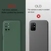 Nieuwe volledige cover vloeibare siliconen telefooncase voor OnePlus 8T Originele zachte camera beschermende achterkant Cases op één plus 8t