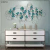 Accessories Background Creative Wrought Iron Living Room Home Wall Decoration Ornaments 210414