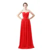 Chiffon Bridesmaid Dresses Long several colors Sweetheart Bridal Gowns Laceup Elegant And Simple4306496