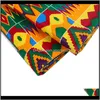 2021 Binta Real Cire Haute Qualité 6 verges Tissu africain pour la tenue manuelle Vêtements de couture Vêtements Drop Drop Livraison Ankara Polyester Prints 1VUJG