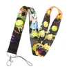 10 stks / partij J2607 Anime Classroom Lanyard Sleutelhanger Lanyards voor Keys Badge ID Mobiele Telefoon Touw Halsbandjes Accessoires Gift