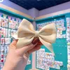 2021 New Fashion Children's Carino Carino Tessuto Colorato Arco Fornitori Accessori per capelli Corea Sweet Girl Girl Princess DuckBill Clip Headdress