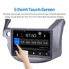 2Din Car dvd Radio GPS Player 4-core Android 10.1"Touchscreen Bluetooth for 2007-2013 Honda Fit with Steering Wheel Control