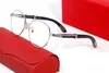 Lunettes de soleil en bois de mode pour hommes femmes lunettes rondes en corne de buffle lunettes sport verres clairs femmes lunettes polarisées avec boîtes