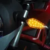 1 Çift Evrensel Su Geçirmez Motosiklet Ön Arka Dönüş Sinyal Aydınlatma 3.8 inç 15 W 1200LM Beyaz Sarı Kırmızı Mavi Yeşil İsteğe Bağlı