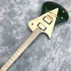 Custom MM Ama-Ada Chitarra elettrica per mancini in verde Grand Music Il colore e la forma possono essere personalizzati Aggiorna legno e hardware