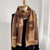 Bloempatroon Winter Sjaal Pashmina Merk Warm Mode Vrouwen Kasjmier Wol Lange Sjaal Wrap