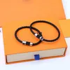 designers bracelet fashion charm bangle jewelry high quality mens classic hand rope fashion trend couple bracelets versatile chain288g