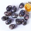 Que Sera Crystal Tumbled Stones voor Reiki Healing Feng Shui Decor Gepolijste 20-40mm onregelmatige natuurlijke Liberite Rhyoliet Llanite Mineral Specimen Blue Spots edelsteen