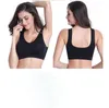 Ahh genie bh byst shaper 3pack sömlös sportbh tråd yoga behåar med avtagbara kuddar för kvinnor 3 st svart färg4047511